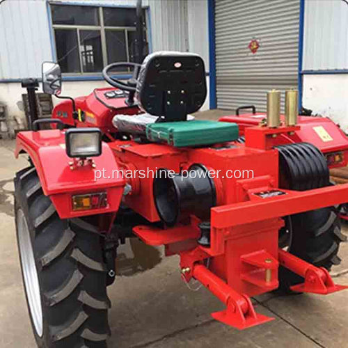 Double Drum Power Walking Tractor Puller